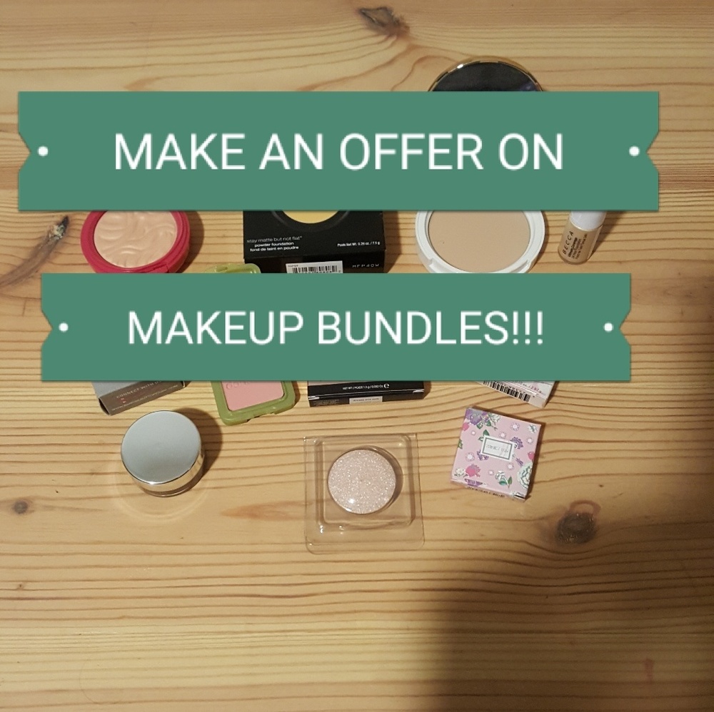 MAKE AN OFFER of makeup bundles of 3 or more!